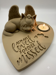 Dachshund Angel Memorial Figurine – Always Loved, Forever Missed