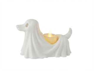 3D Printed Dachshund Ghost – Tea Light Figurine | Halloween & Home Décor (Copy)