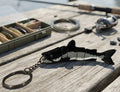 Articulated Catfish Keychain | 4.5" 3D-Printed Fishing Gift